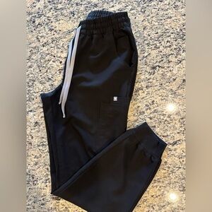 Figs Black High Waisted Uman Relaxed Tall Jogger Medium Tall